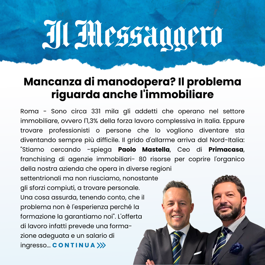 Mancanza di manodopera